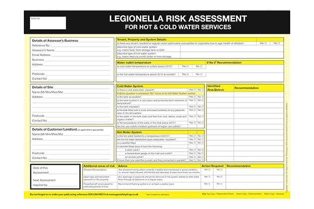 Legionella Risk Assessment Birmingham